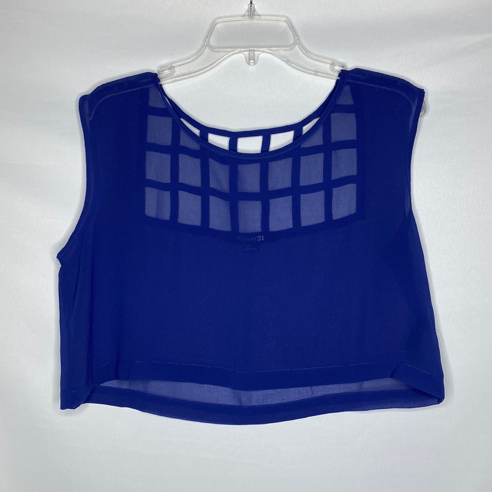 Forever 21 Caged Crop Top